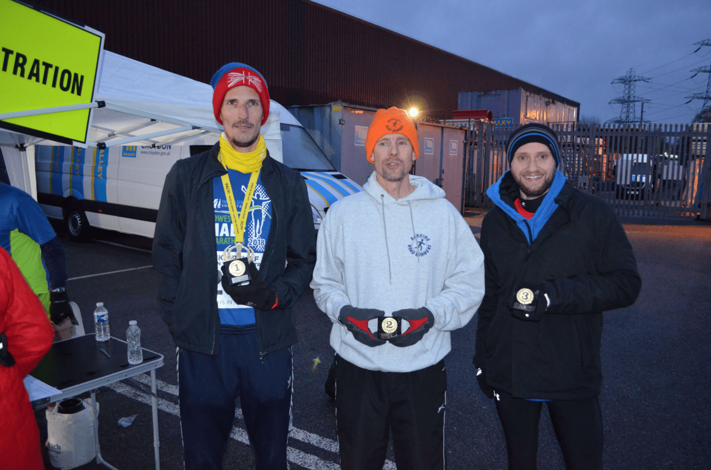 Runners at the Dawn 2 Dusk Ultra event